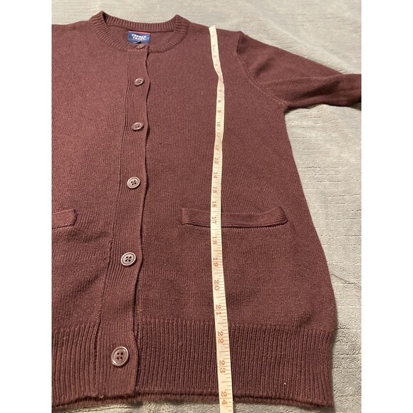 French Toast Children's Uniform Sweater Maroon XXL 18/20 Pre-Owned Burgundy - Picture 11 of 12